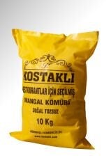 Kostaklı  Meşe Mangal Kömürü Restoranlar Için Seçilmiş 10 Kg