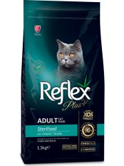 Reflex Plus Tavuklu Kısırlaştırılmış Kedi Maması 1,5 Kg RFX-306