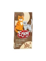 Enjoy Tavuklu Yetişkin Kedi Maması 10 Kg ENJ-35