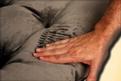 Bannermen Pet Porto Boncuk Elyaflı Birinci Sınıf Kedi Ve Köpek Yatağı L - Gri