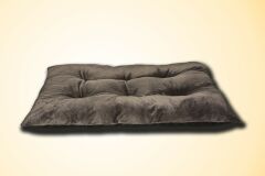 Bannermen Pet Porto Boncuk Elyaflı Birinci Sınıf Kedi Ve Köpek Yatağı S - Gri