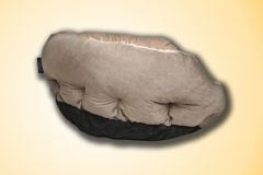 Bannermen Pet Riga Boncuk Elyaflı Birinci Sınıf Kedi ve Köpek Yatağı M - Bej