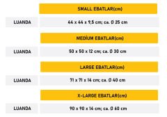 Bannermen Pet Luanda Boncuk Elyaflı Birinci Sınıf Kedi Ve Köpek Yatağı L - Tabacco