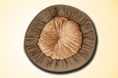 Bannermen Pet Luanda Boncuk Elyaflı Birinci Sınıf Kedi Ve Köpek Yatağı L - Tabacco