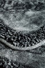 Conforde Macoroni Eskitme Yüzde Yüz Pamuk 2 li Banyo Paspas Seti Osmanlı - Antrasit