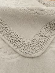 Conforde Makaroni Yüzde Yüz Pamuk 2 li Banyo Paspas Seti Osmanlı - Souris