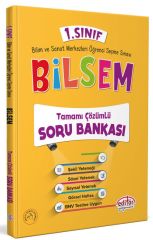 Editör Yayınevi 1. Sınıf Bilsem Hazırlık Kitapları Seti 4 lü Set