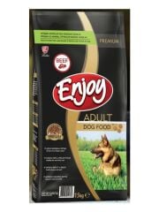 Enjoy Biftekli Yetişkin Köpek Maması 15 kg