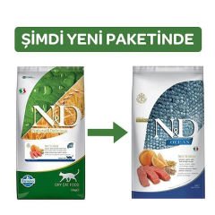 N&D Düşük Tahıllı Somonlu Kısırlaştırılmış Kedi Maması 10 kg PND1000023